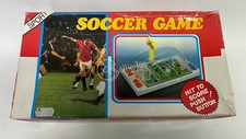 Gioco vintage anni '80 calcio da tavolo Soccer Game 30x15x12 cm collezione