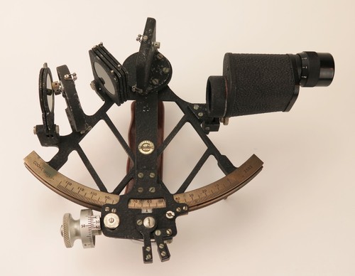 Cooke marine sextant - cooke,