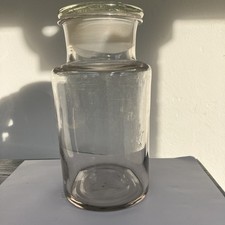 Antico Contenitore In Vetro Da