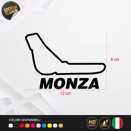 Adesivo circuito monza - adesivo,