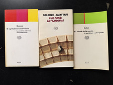 Lotto libri einaudi filosofia