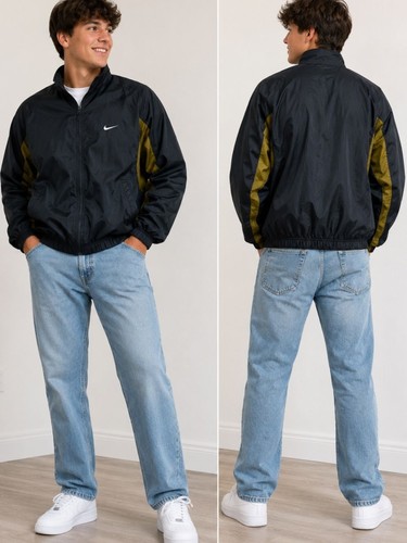 Giacca vento nike vintage - a,
