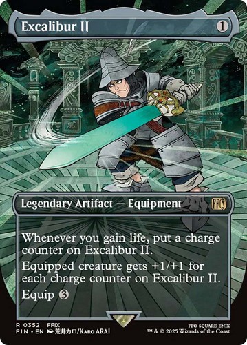 Mtg excalibur borderless - borderless,