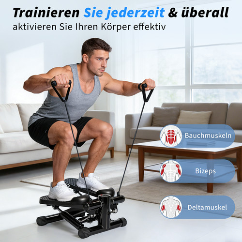 Mini stepper power ropes - stepper,