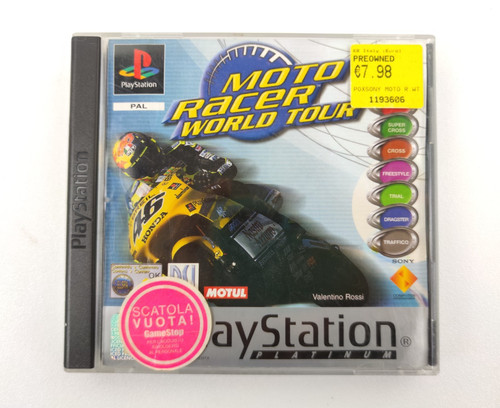 Moto racer world tour ps1 - racer,