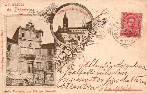 Dh384 cartolina saluto da - cartolina,