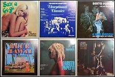 LOTTO STOCK 6 DISCHI INTROVABILE VINILE 33 GIRI  VARI TITOLI