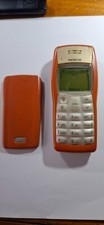 NOKIA 1100 arancio made FINLAND FUNZIONANTE NO BATTERIA