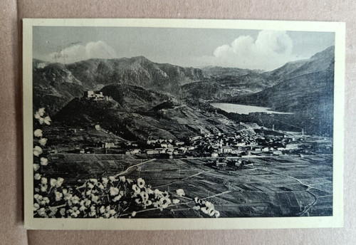 Cartolina pergine lago di - -, e
