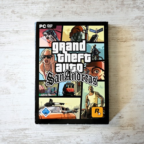 Gta san andreas dvd grand - gta,