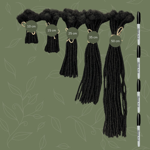 Dreadlock extensions human - dreadlock,