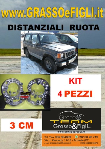 Kit distanziali ruota - kit,