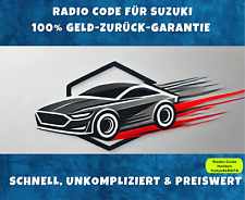 Codice radio per Suzuki Ignis