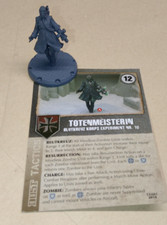 Dust Tactics 1947, Axis Hero Totenmeinsterin, Experiment N10 with card