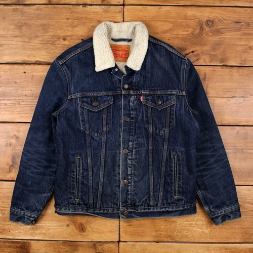 Giacca levis sherpa denim - denim, l