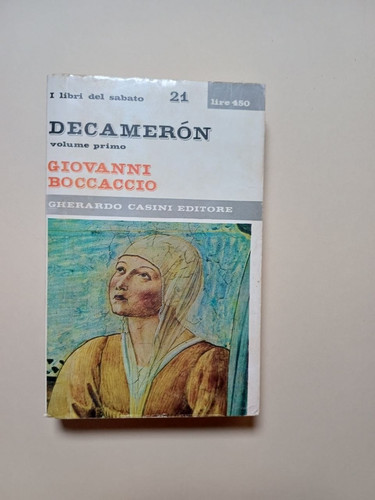 Decameron volume primo - volume,