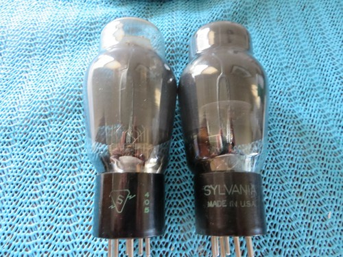 Two sylvania 6l6g - ,