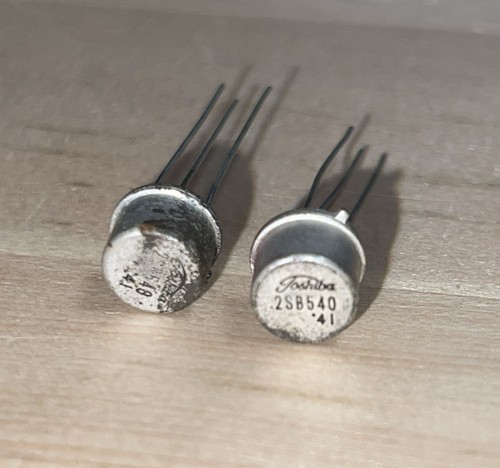 Toshiba 2sb540 transistor - 2sb540, 2x