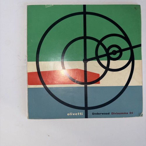 Olivetti vintage divisumma - olivetti,