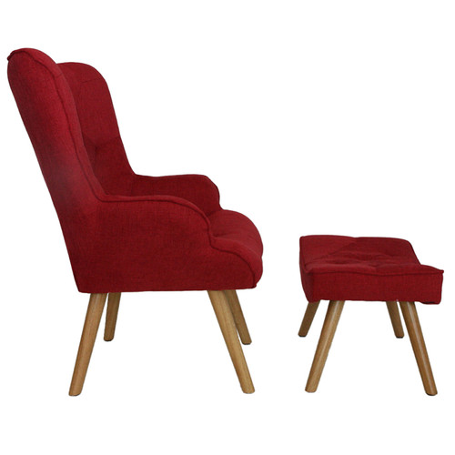 Poltrona pouf tessuto con - e,