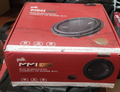 Polk audio mm1242svc mm1 - audio, 12"