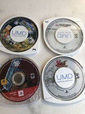 Sony PSP 4 Games Lot Fight