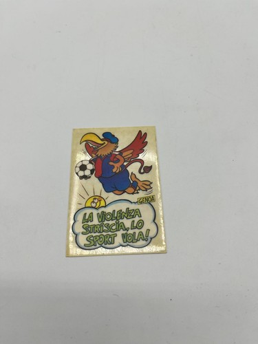 Adesivo fuori raccolta genoa - adesivo,