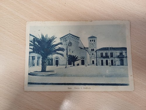 Cartolina sora piazza - -,