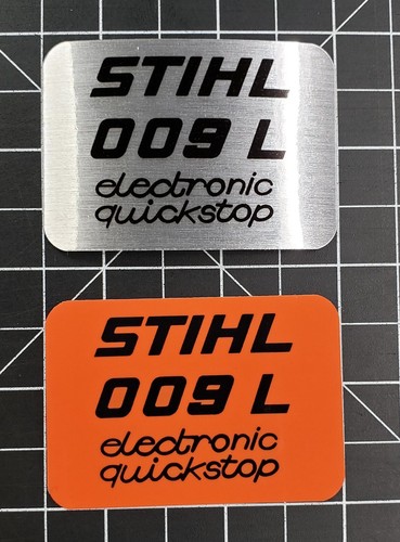 Targa badge elettronica - , stihl