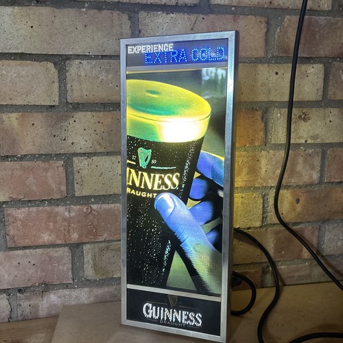 Guinness illuminated sign - sign, pub
