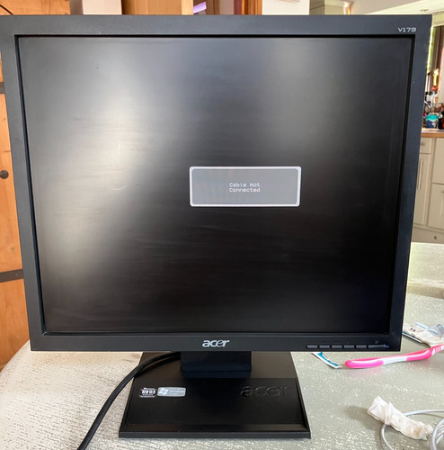 Monitor lcd acer v173 - monitor,