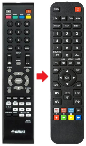 Telecomando adatto per yamaha - adatto,