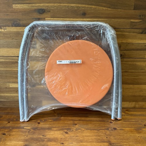 Sgabello ikea forby arancione - sgabello,