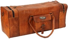 Borsa Pelle Vintage Duffle