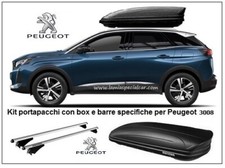 BAULE BOX TETTO 400 Lt + BARRE