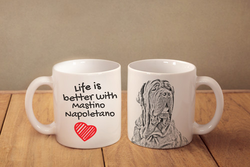Mastino napoletano tazza in - mastino,