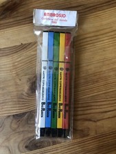 Ambrosio Cerchi Speciali 5 Penne Originali Epoca New ( No Work Non Funzionanti )