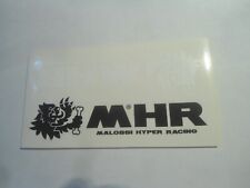 MALOSSI MHR - RICAMBI MOTO - LOTTO 2 FOGLIETTI CON 4 ADESIVI - VELINA ORIGINALE