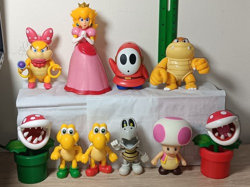 Lotto pezzi super mario - 10, 4"