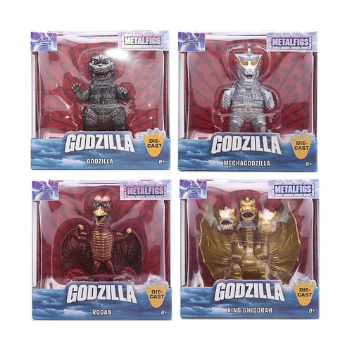 Jada godzilla figures 5 - jada,, 2,5"