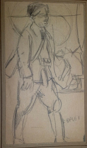 Ercole drei disegno matita - drei,