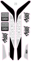 MTB Adesivi Forcella ROCKSHOX
