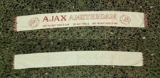 sciarpa calcio ajax raso