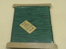 CODA DI TOPO ASTER VERDE ( DMC 3847 ) 100% VISCOSA MM 1,5 CORDONCINO NUOVO 20 MT