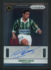 2025 ROBERTO CARLOS AUTO PANINI PRIZM FIFA CLUB WORLD CUP 2025 AUTOGRAFI