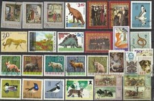 Polonia lotto di francobolli