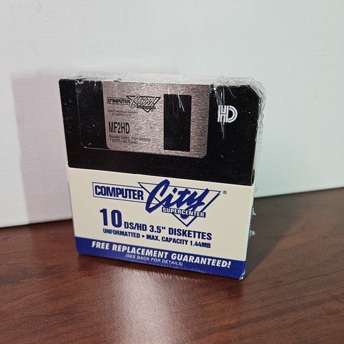 Floppy disk sigillato - ds/hd,