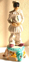 Statua PULCINELLA 10" Faience