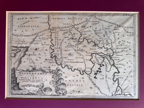 Gravure carte ancienne - gravure,