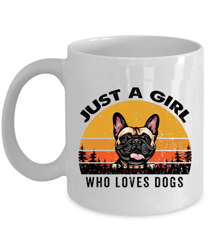 Tazza caffè cane - , girl
